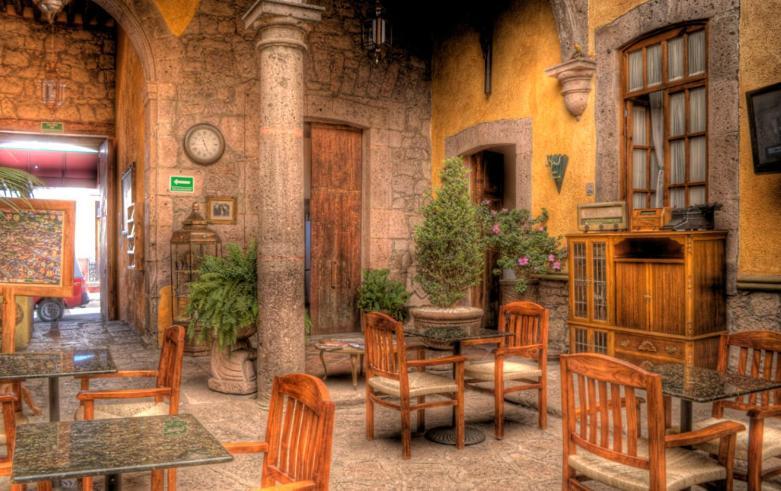Hotel Casa Del Anticuario Морелия Экстерьер фото