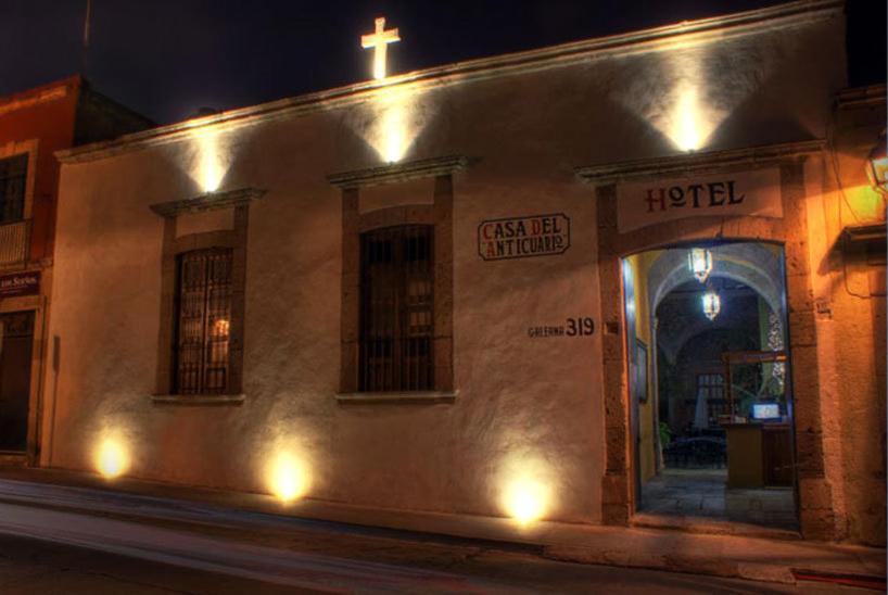 Hotel Casa Del Anticuario Морелия Экстерьер фото
